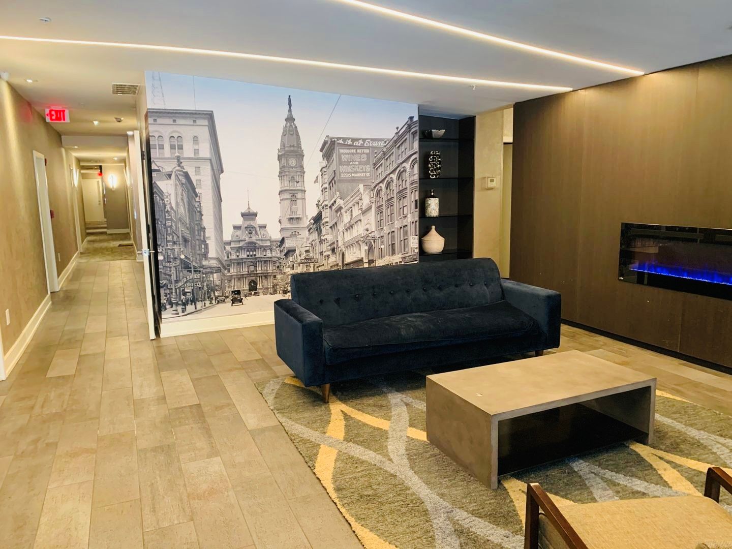 Lobby at 4525 Walnut Associates LP