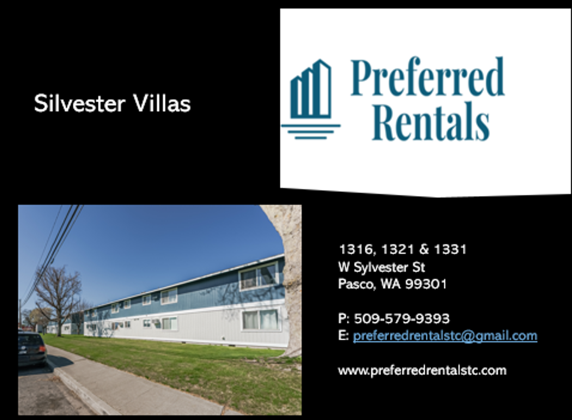 Pasco Apartment: 1321 W. Sylvester St