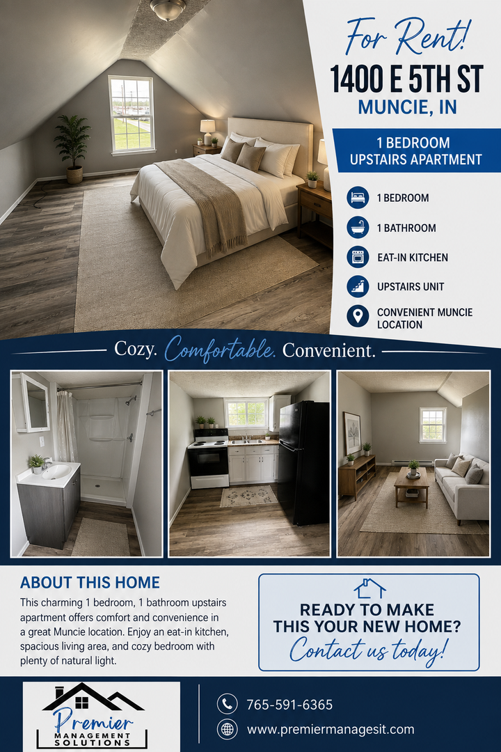 Muncie Apartment: 1400 E 5th Street