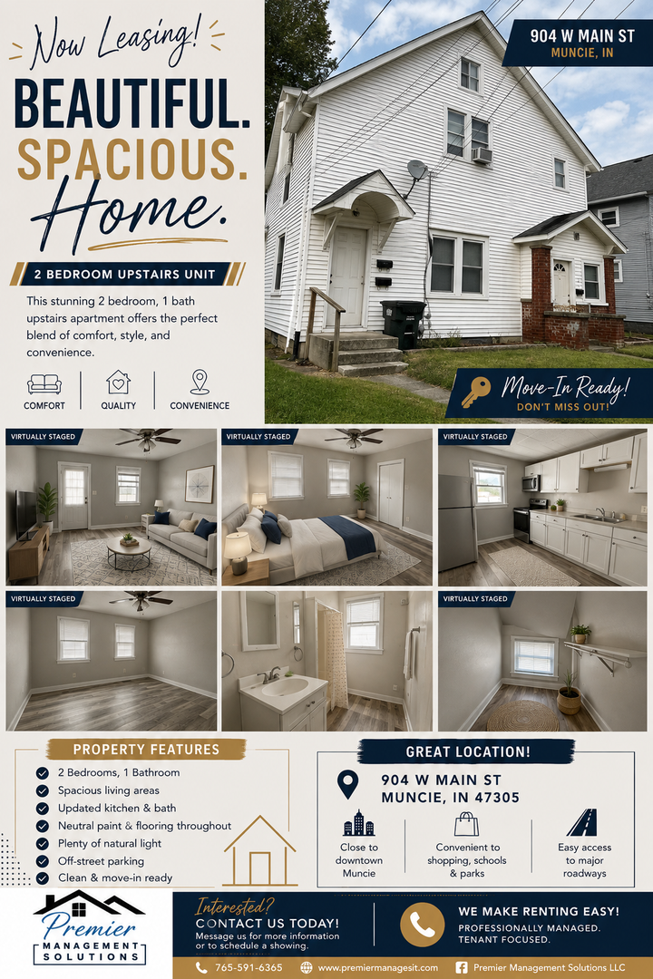 Muncie Apartment: 904 W Main St