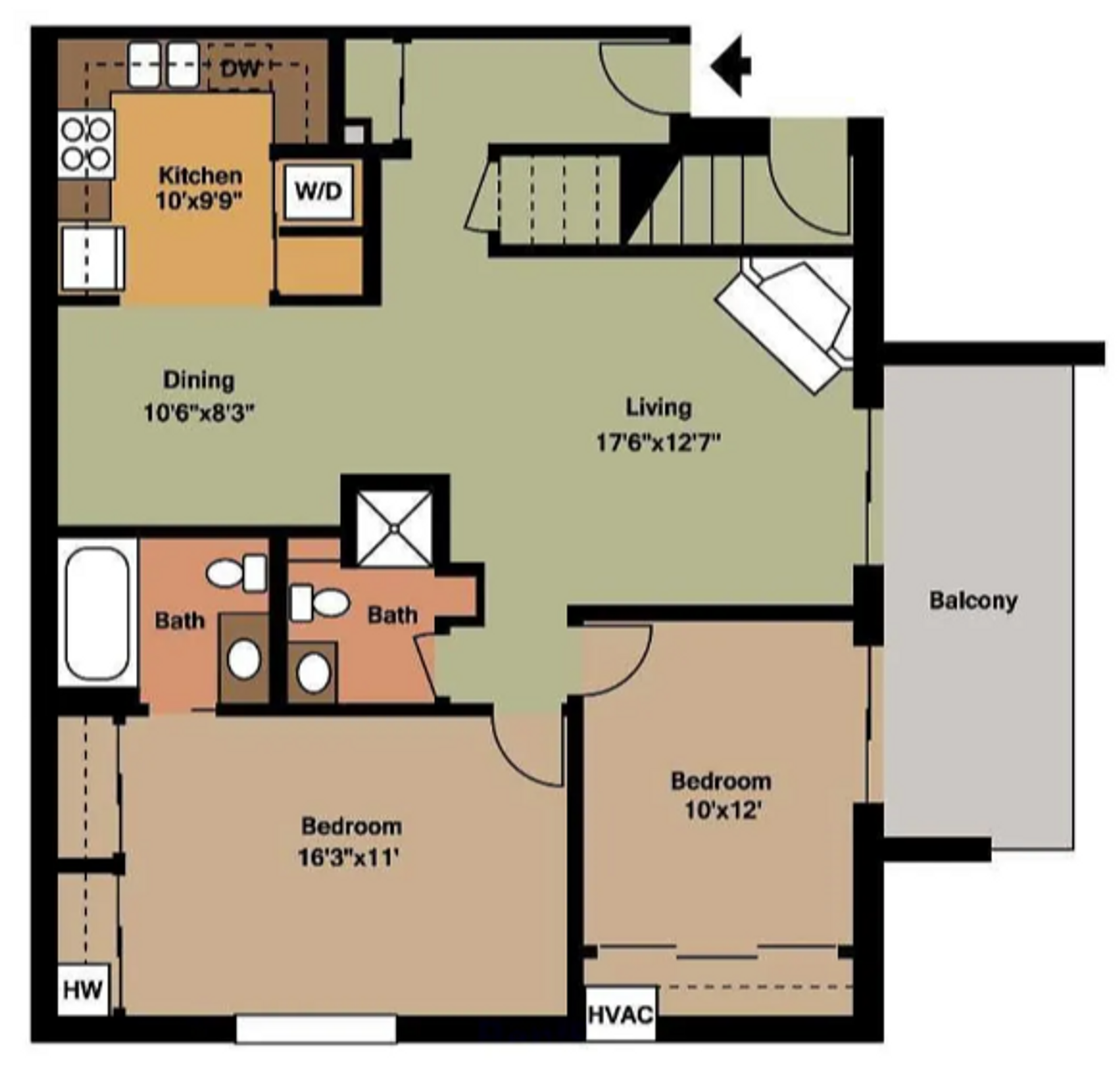 Wheaton Apartment: 2019 North Main Street