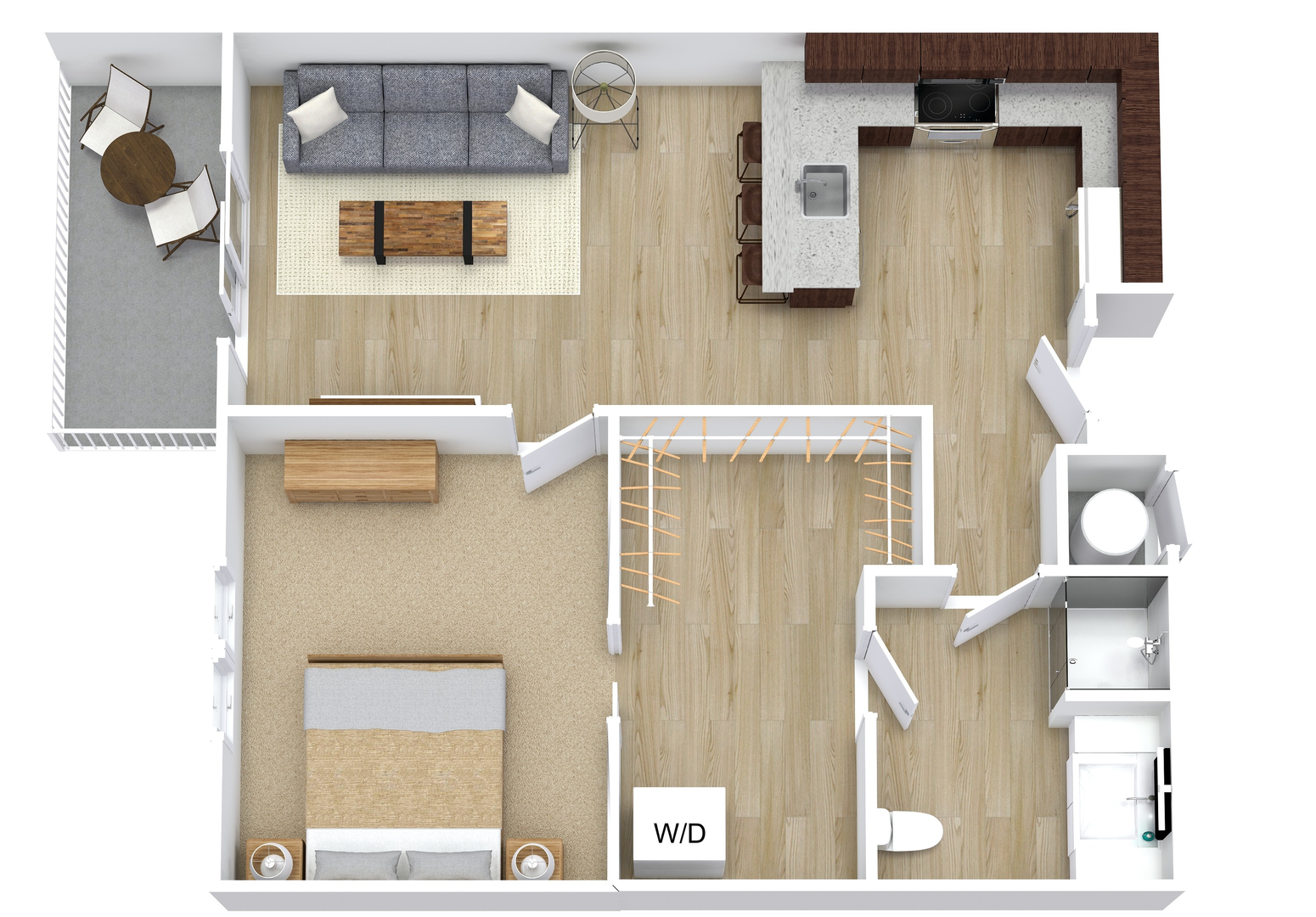Coralville Apartment: 3221 Redhawk Street #105