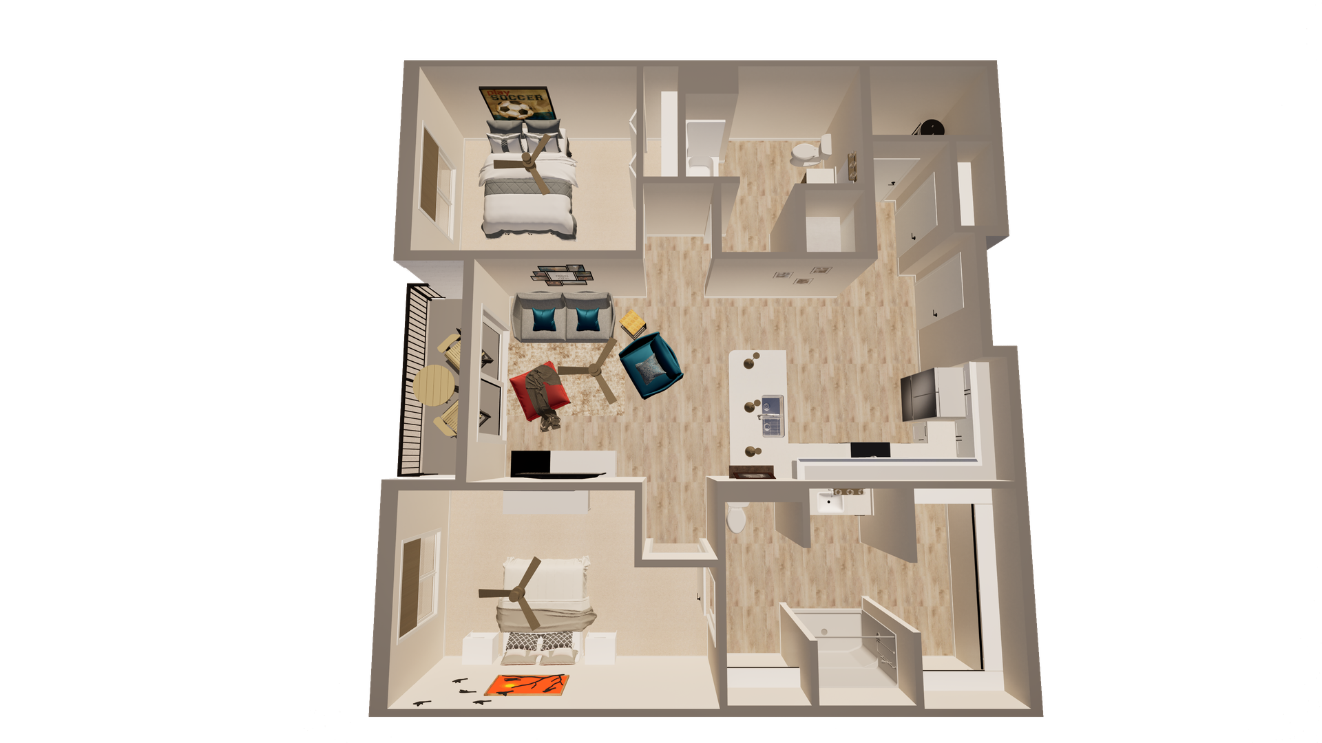 Cedar Rapids Apartment: 900 3rd Street SE