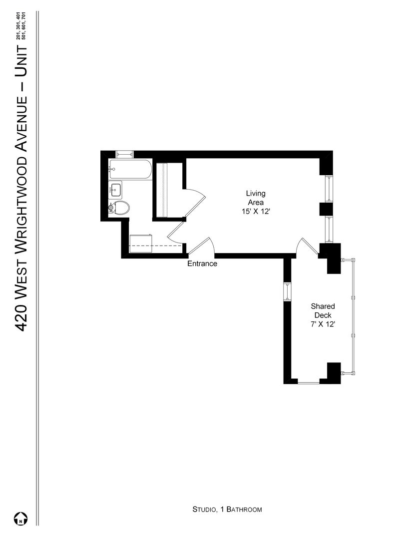 Chicago Apartment: 420 W. Wrightwood Ave