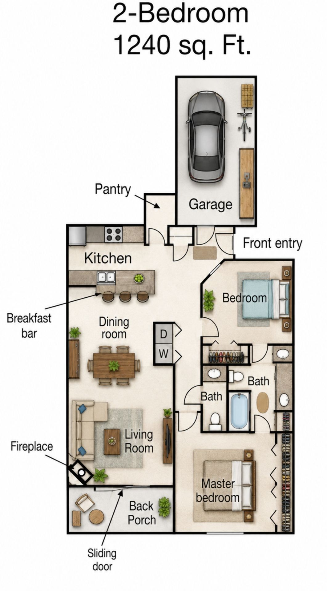 Madison Apartment: 5-9 Loomis Circle