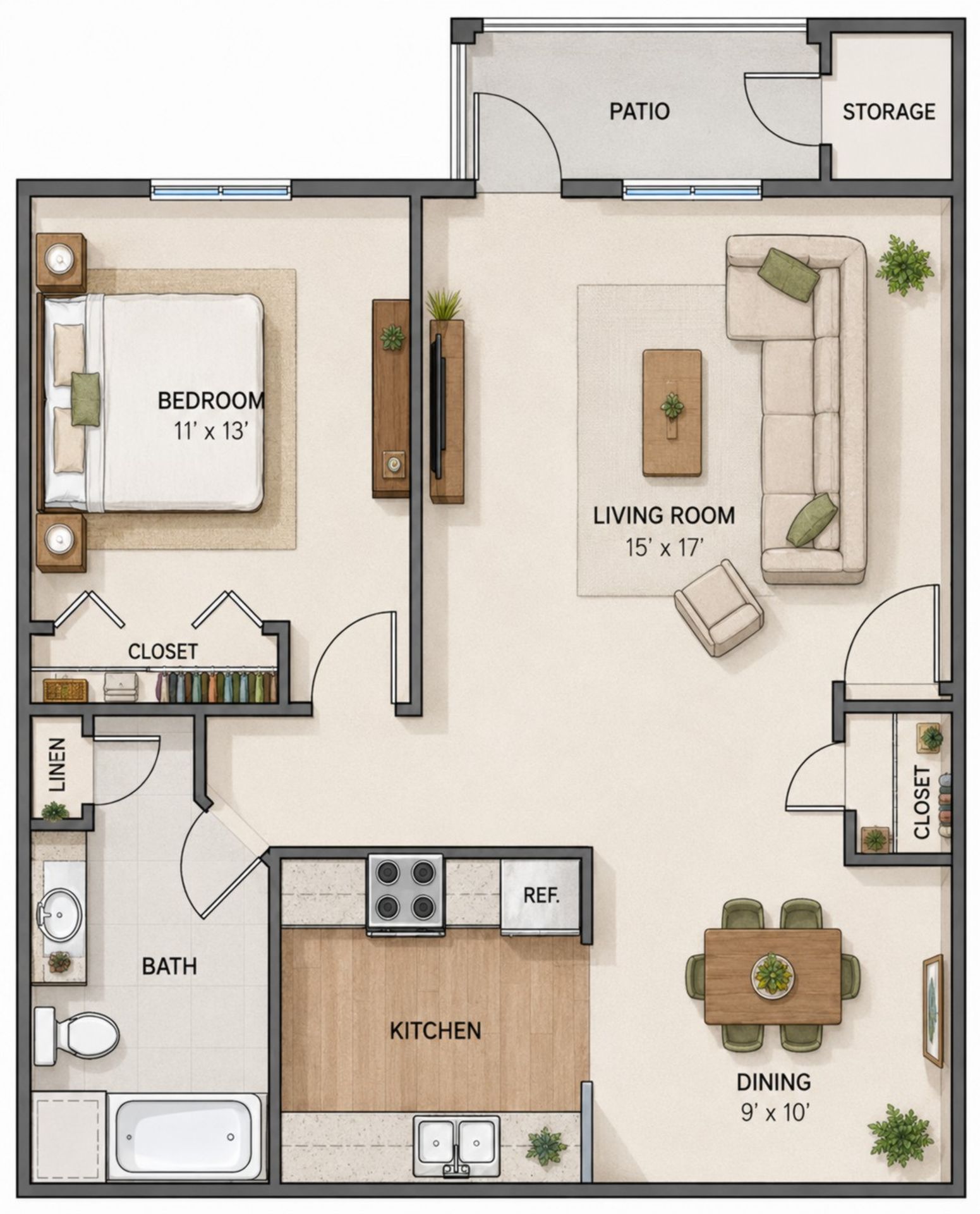 Windsor Apartment: 6522-28 Lake Rd