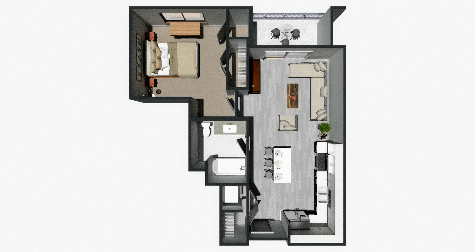 Madison Apartment: 2838 Dryden Drive