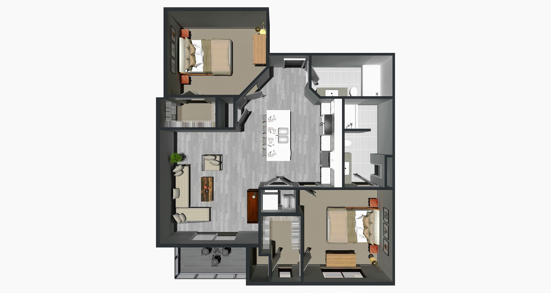 Madison Apartment: 2838 Dryden Drive