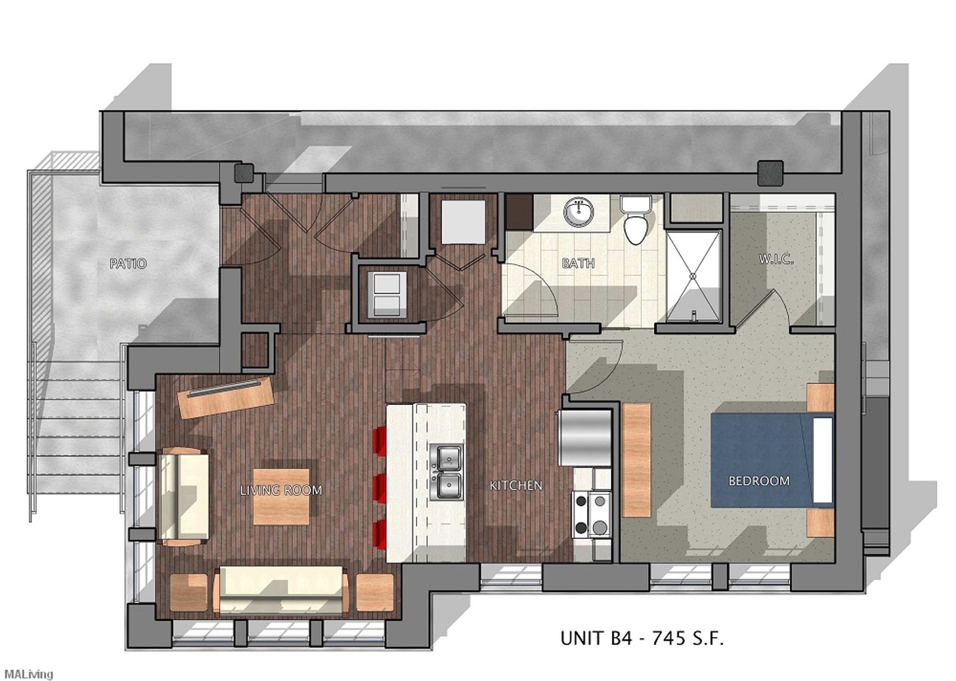 Middleton Apartment: 7710 Terrace Avenue