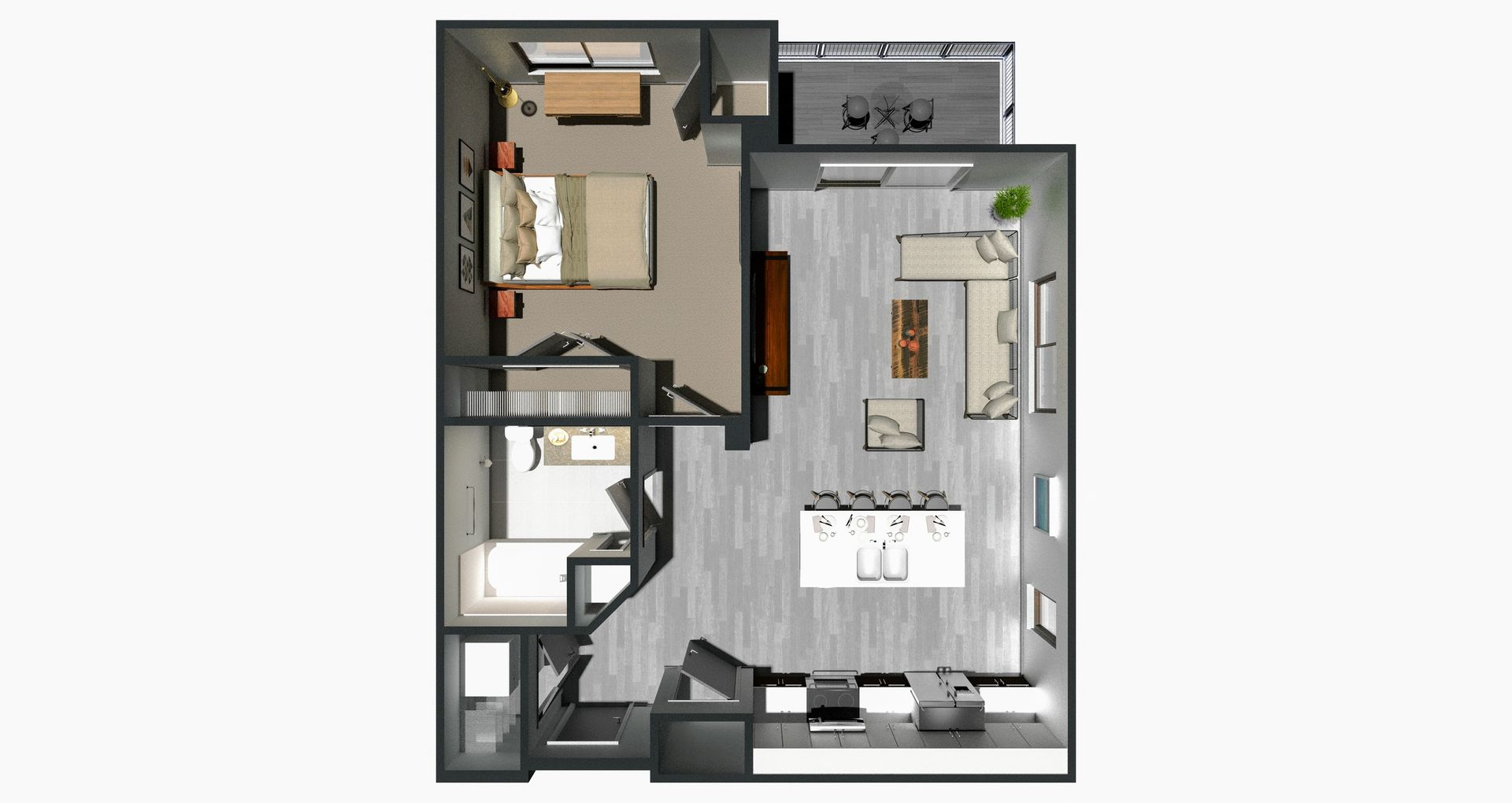 Madison Apartment: 2838 Dryden Drive