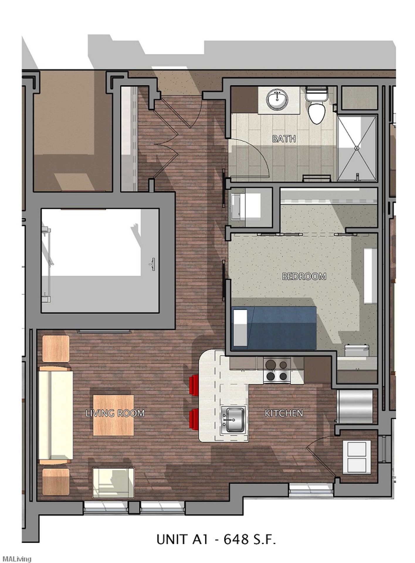 Middleton Apartment: 7710 Terrace Avenue