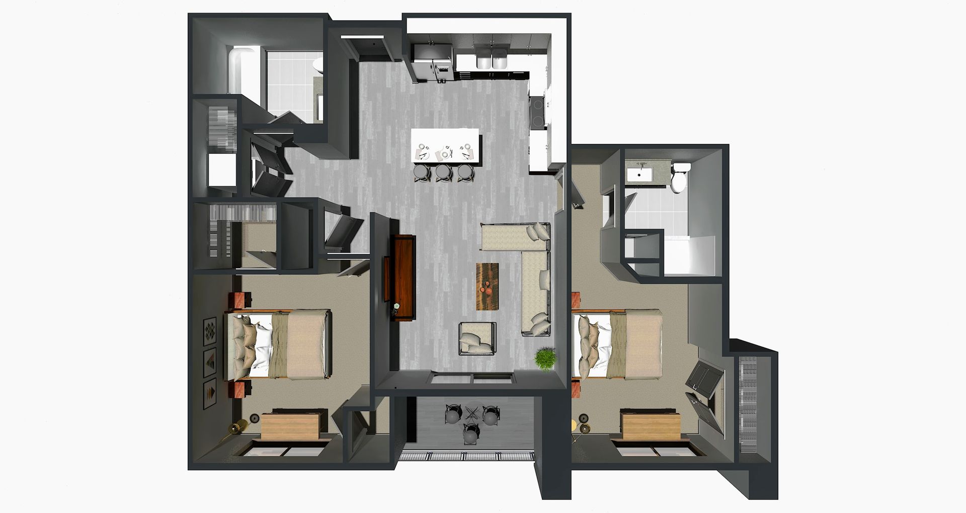 Madison Apartment: 2838 Dryden Drive
