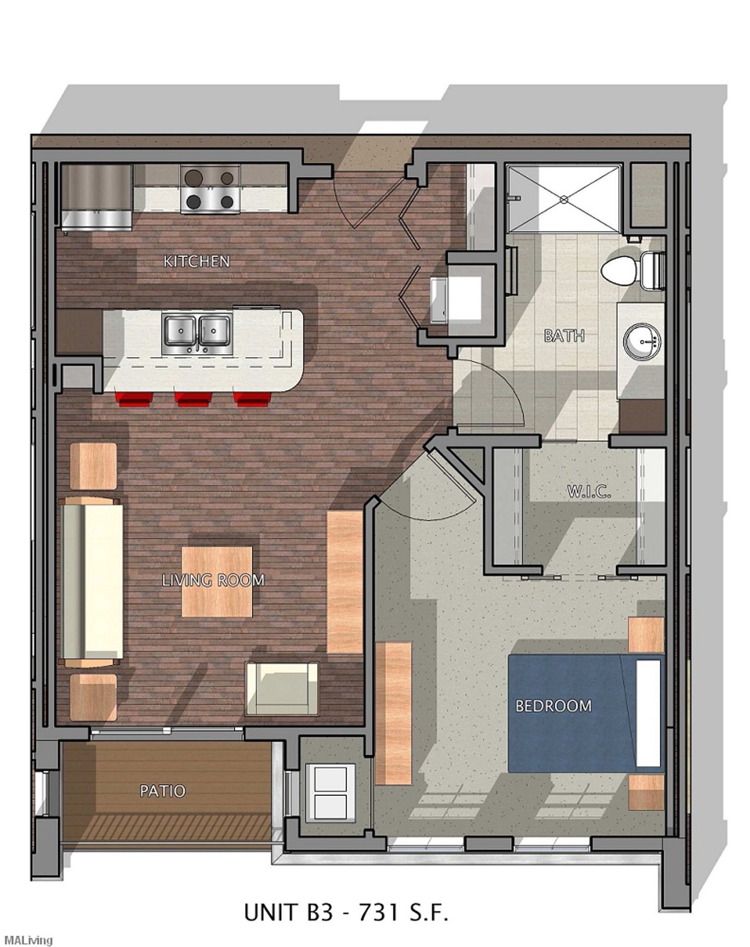 Middleton Apartment: 7710 Terrace Avenue