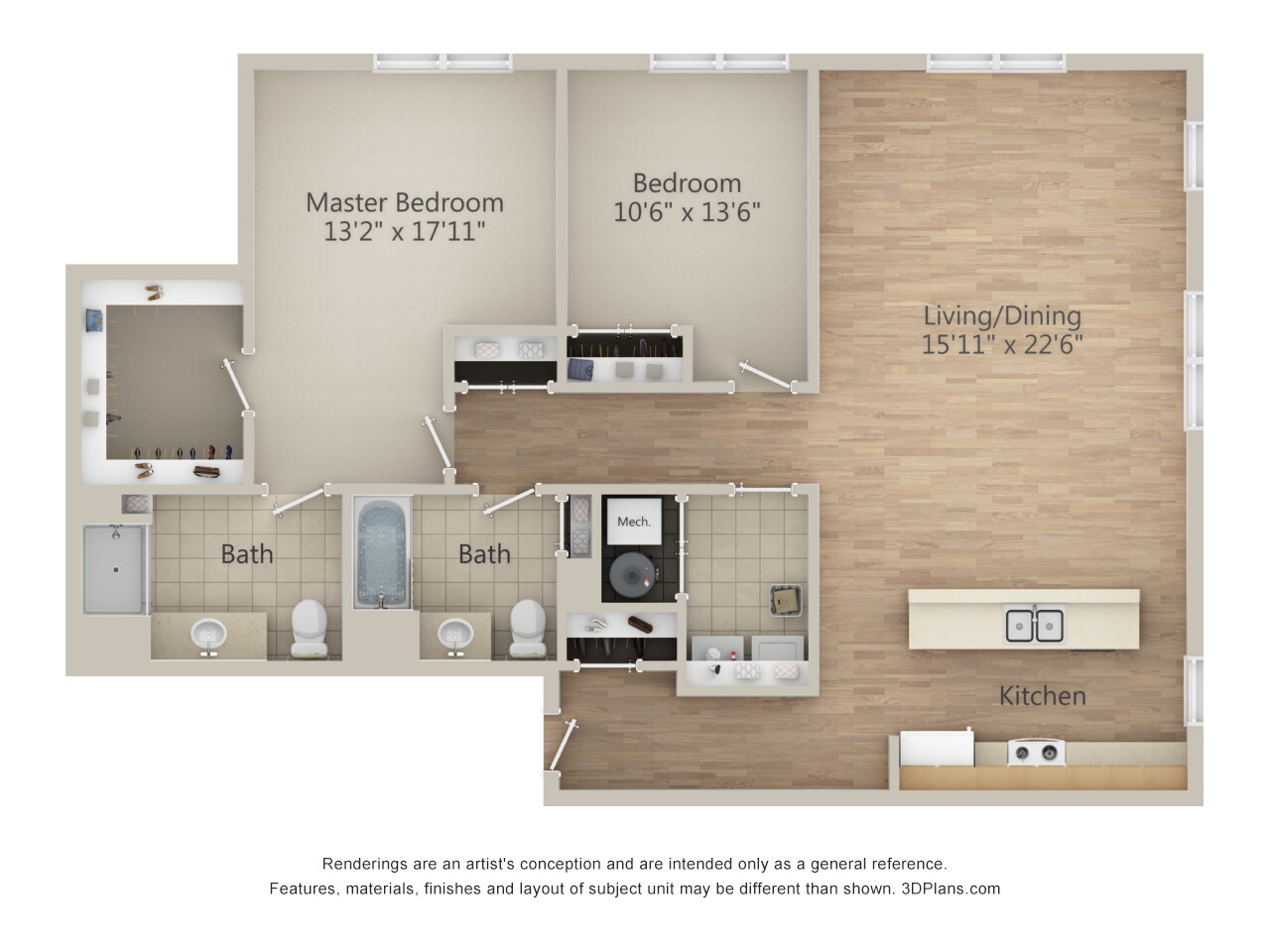 Rensselaer Apartment: 100 New Broadway