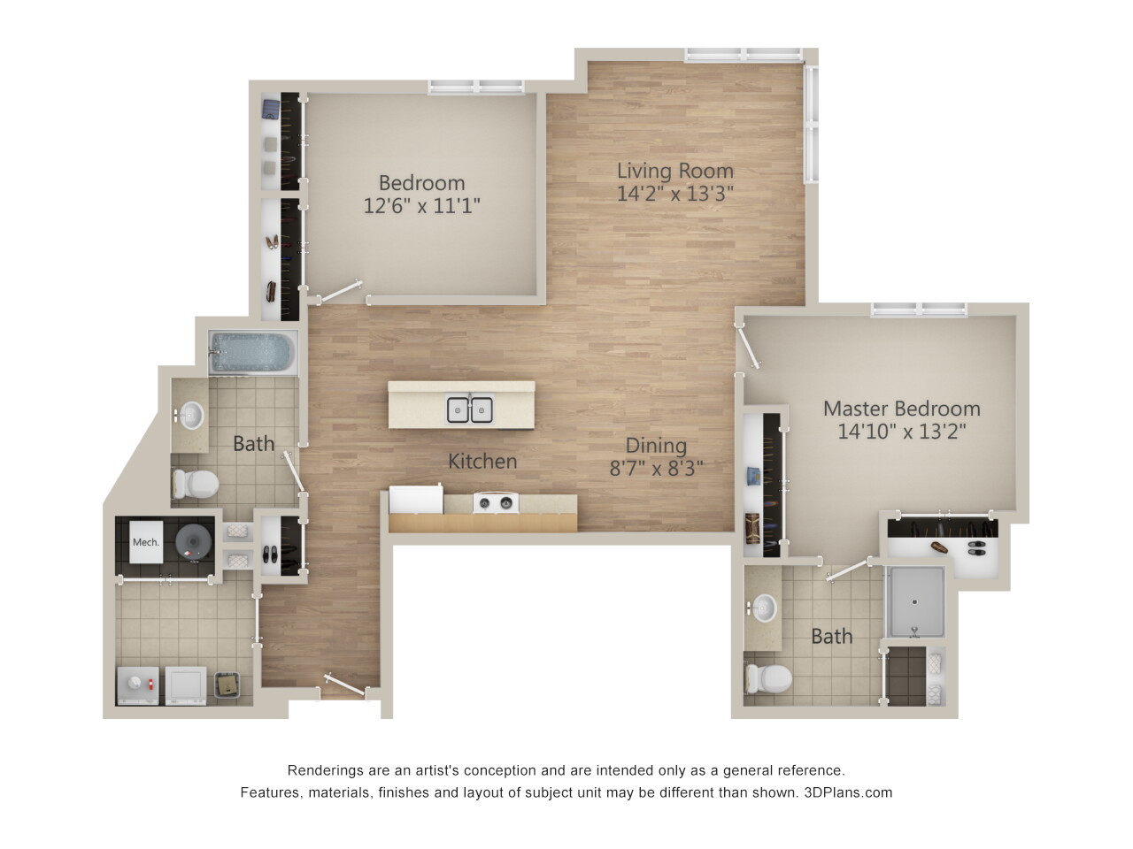 Rensselaer Apartment: 100 New Broadway