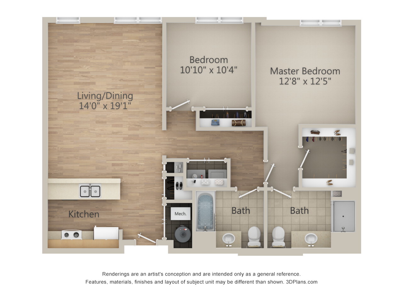 Rensselaer Apartment: 100 New Broadway