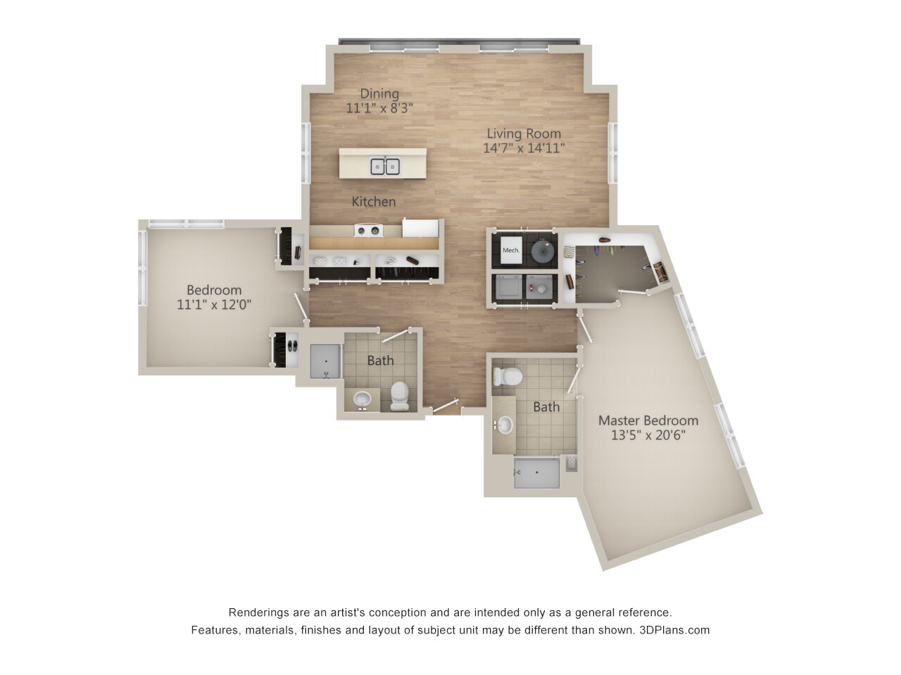 Rensselaer Apartment: 100 New Broadway