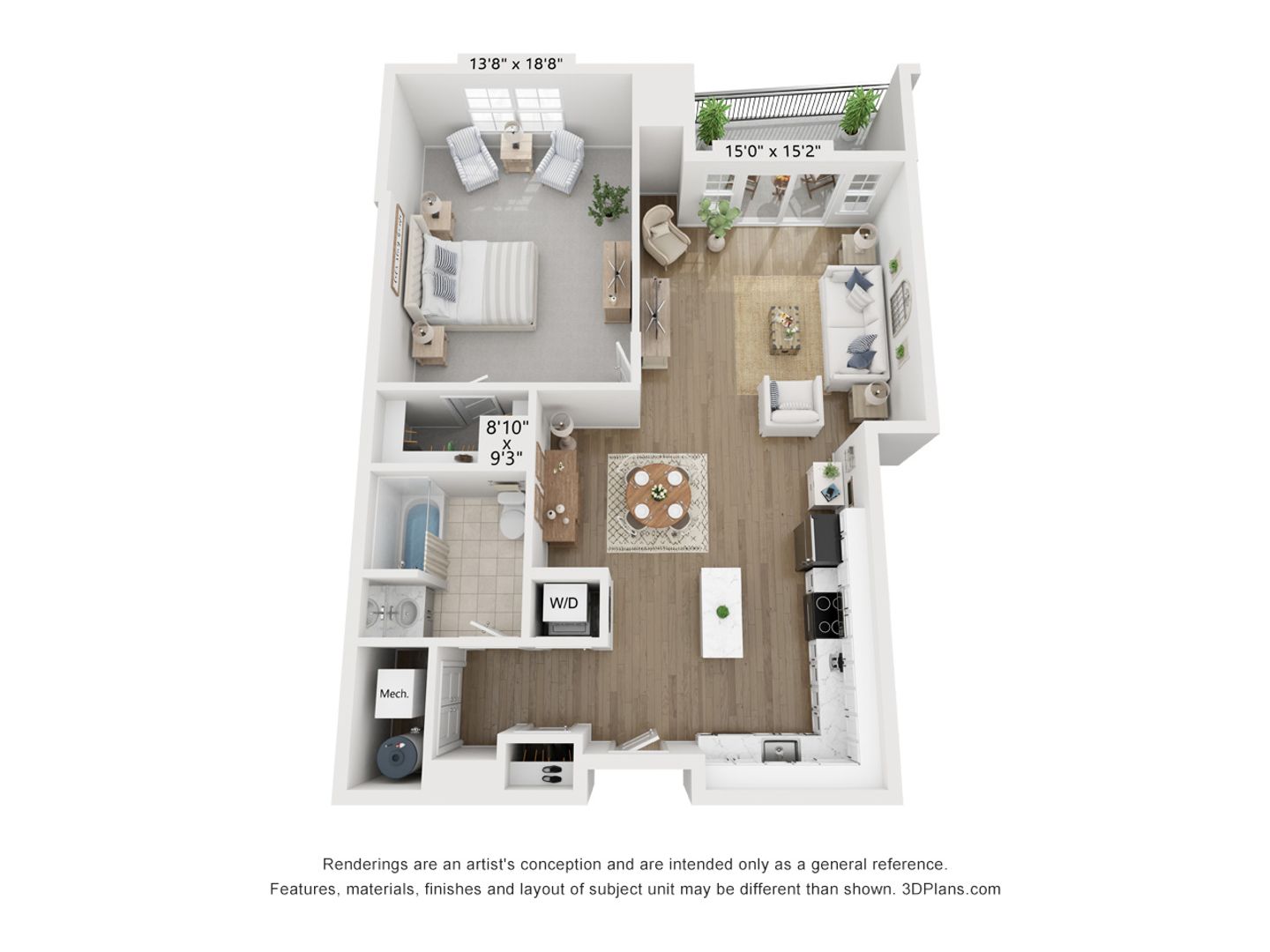 Rensselaer Apartment: 99 New Broadway