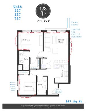 Open & Airy: 2-Bedroom, 2-Bath – photo 1