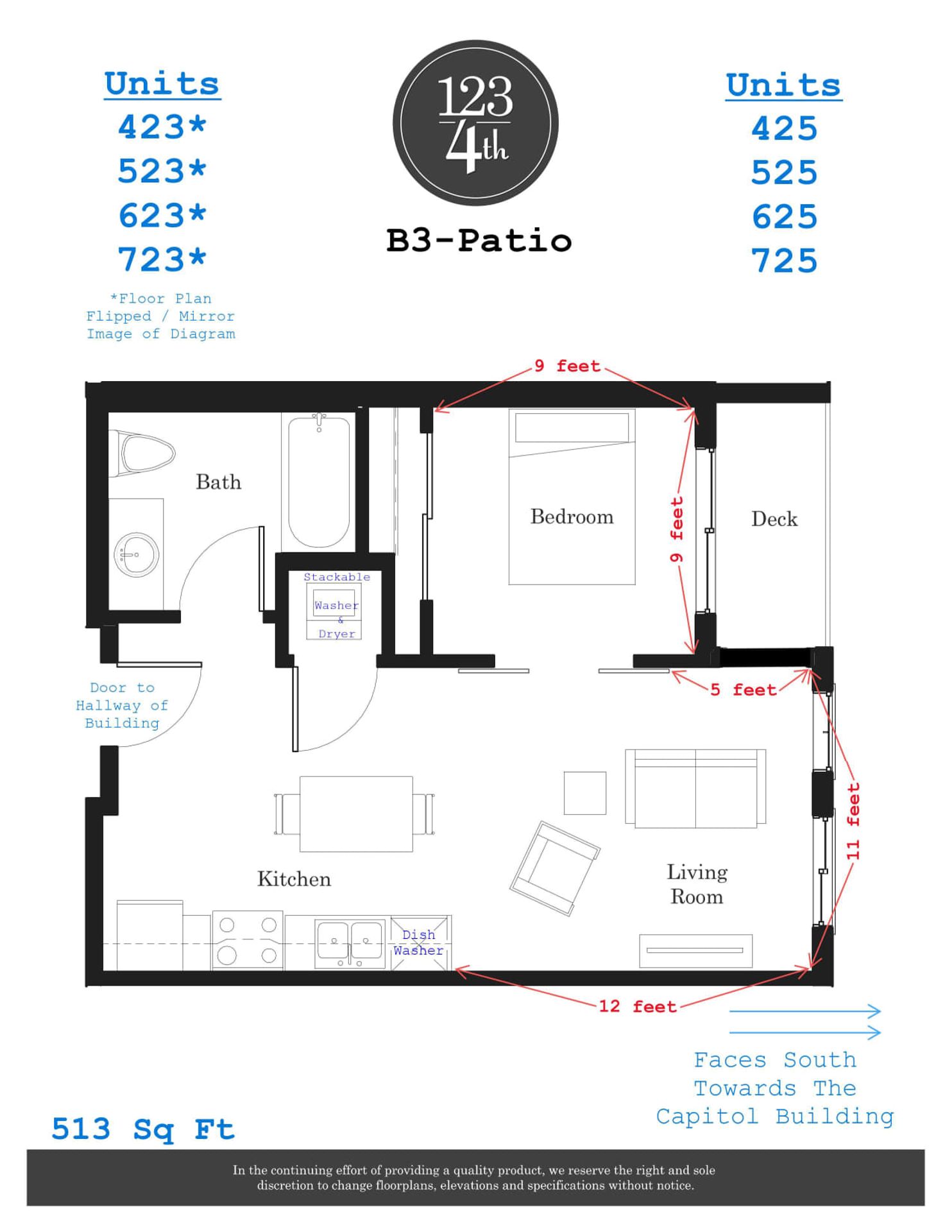Olympia Apartment: 123 4th Avenue W