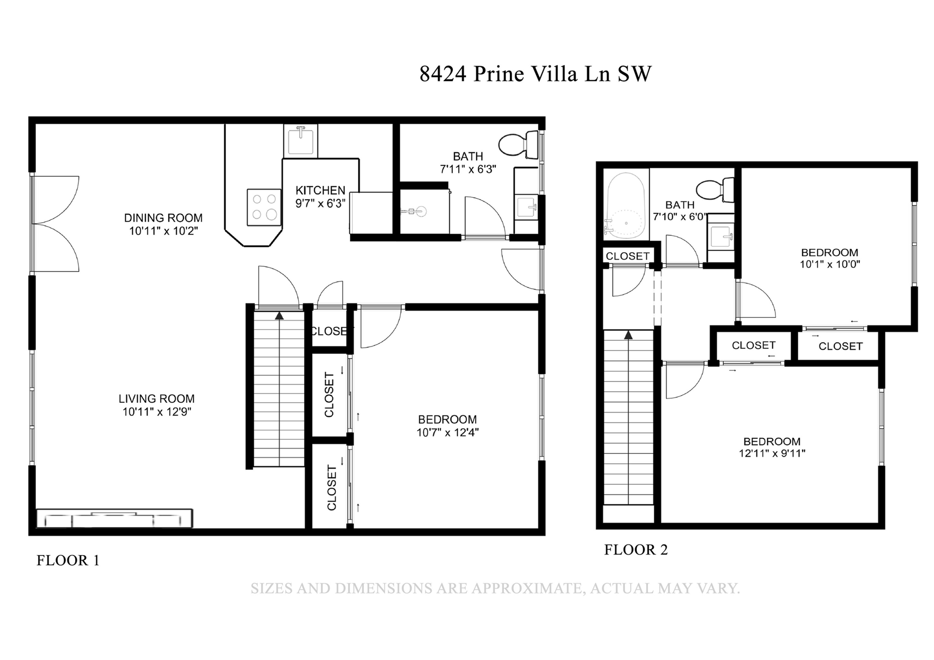 Olympia Townhome: 8408-8430 Prine Villa Lane SW