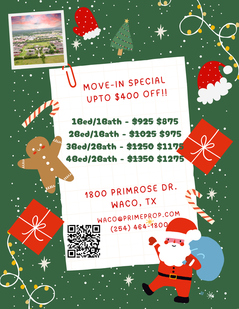 Waco Apartment: 1800 Primrose Dr