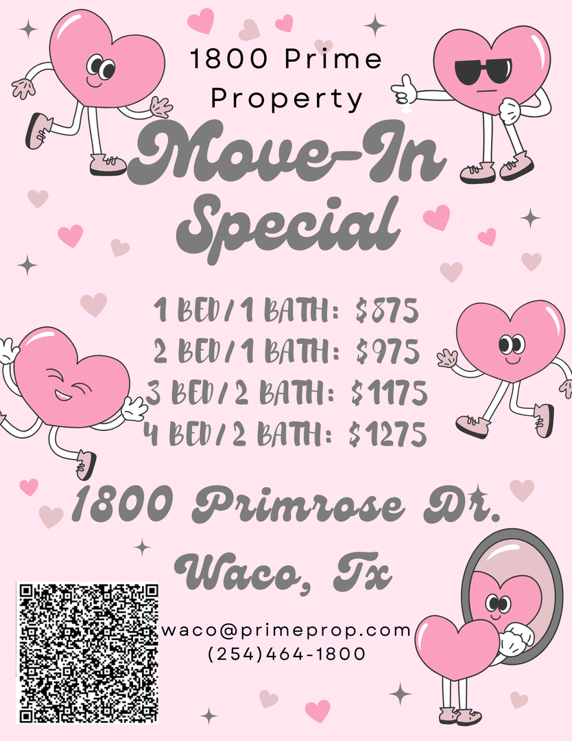 Waco Apartment: 1800 Primrose Dr