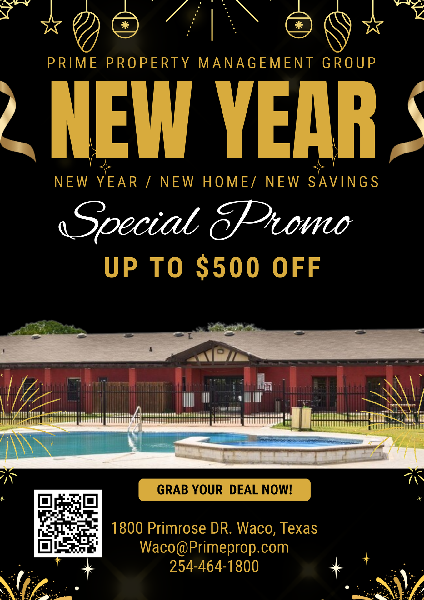 Waco Apartment: 1800 Primrose Dr