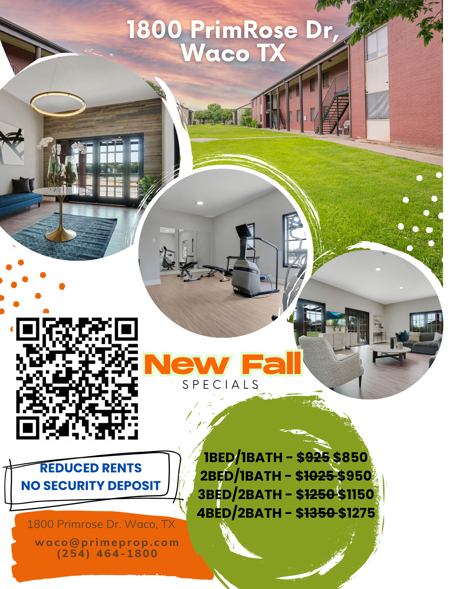 Waco Apartment: 1800 Primrose Dr