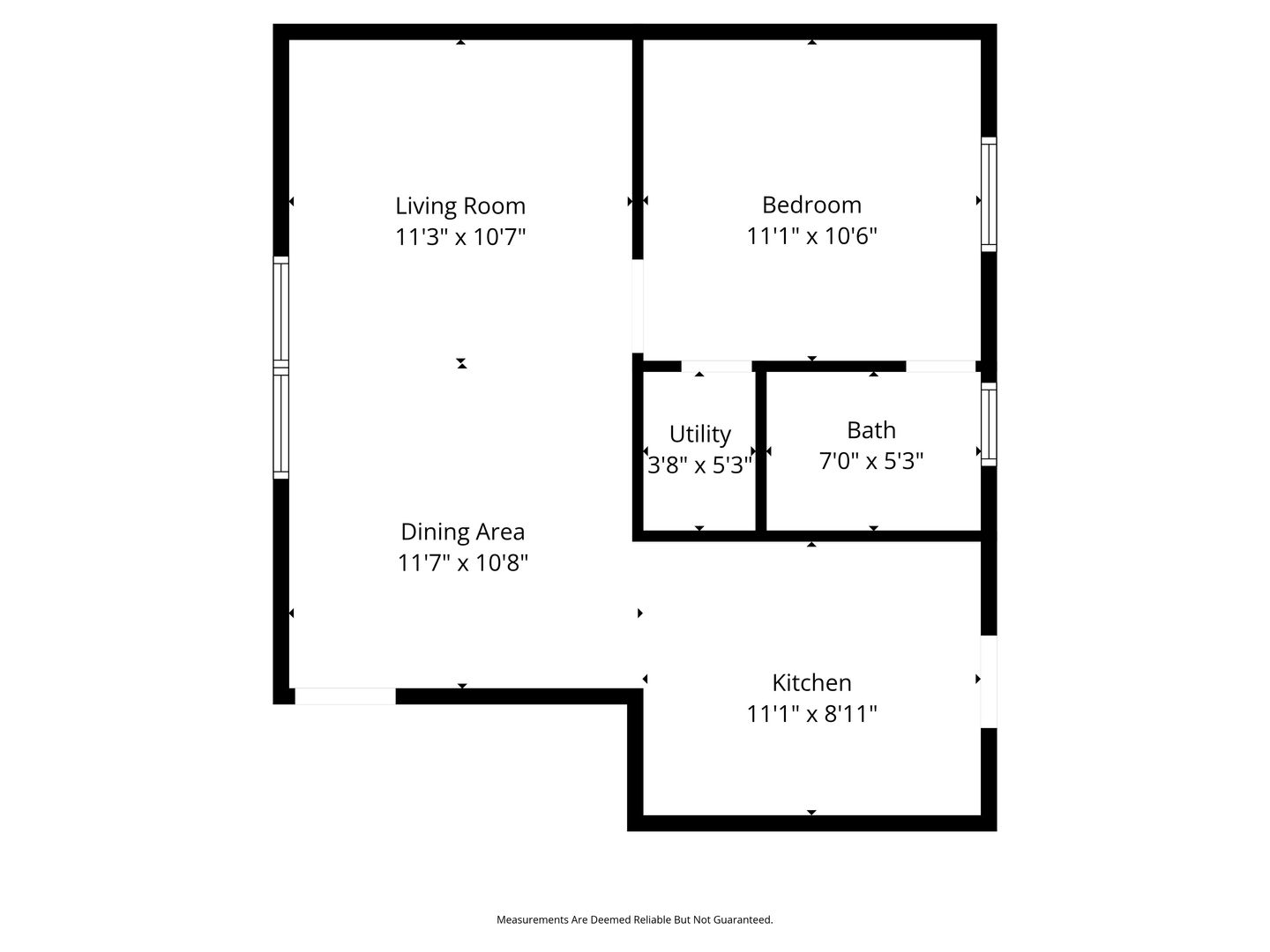 Hickory Apartment: 655 7th Ave SW - Unit 2