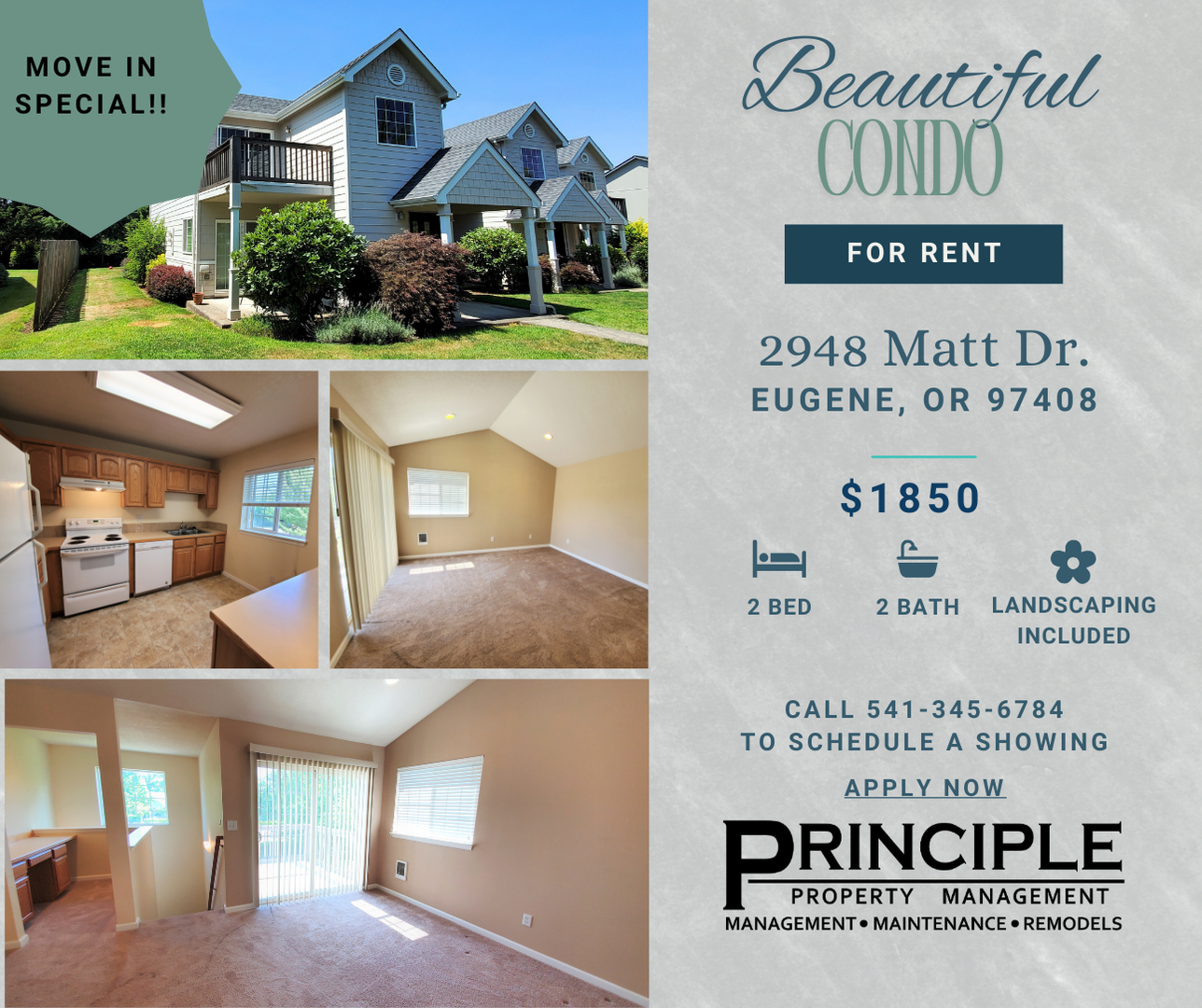 Eugene Condo: 2948 Matt Drive