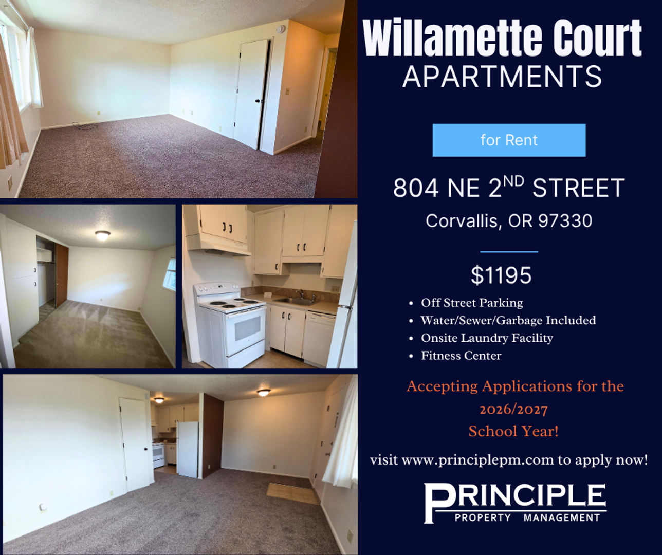 Corvallis Apartment: 804 NE 2nd Street