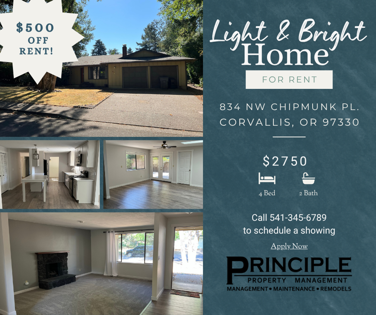 Corvallis House: 834 NW Chipmunk Place