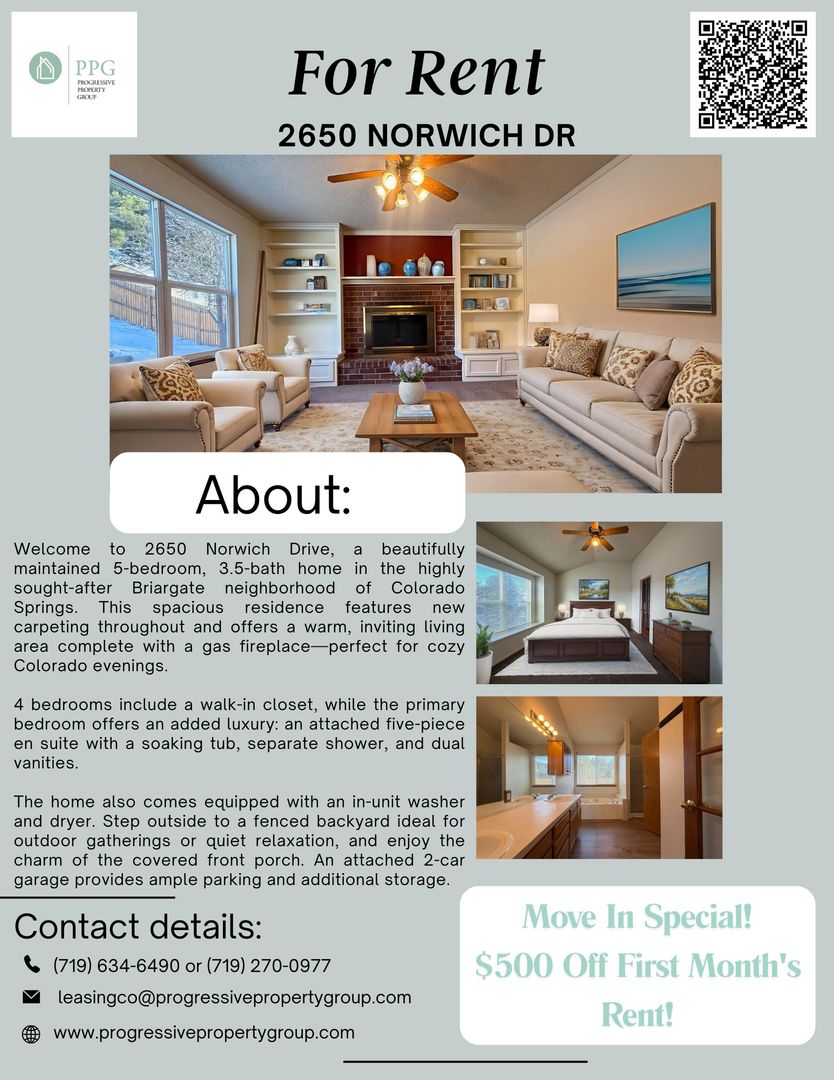 Colorado Springs House: 2650 Norwich Drive