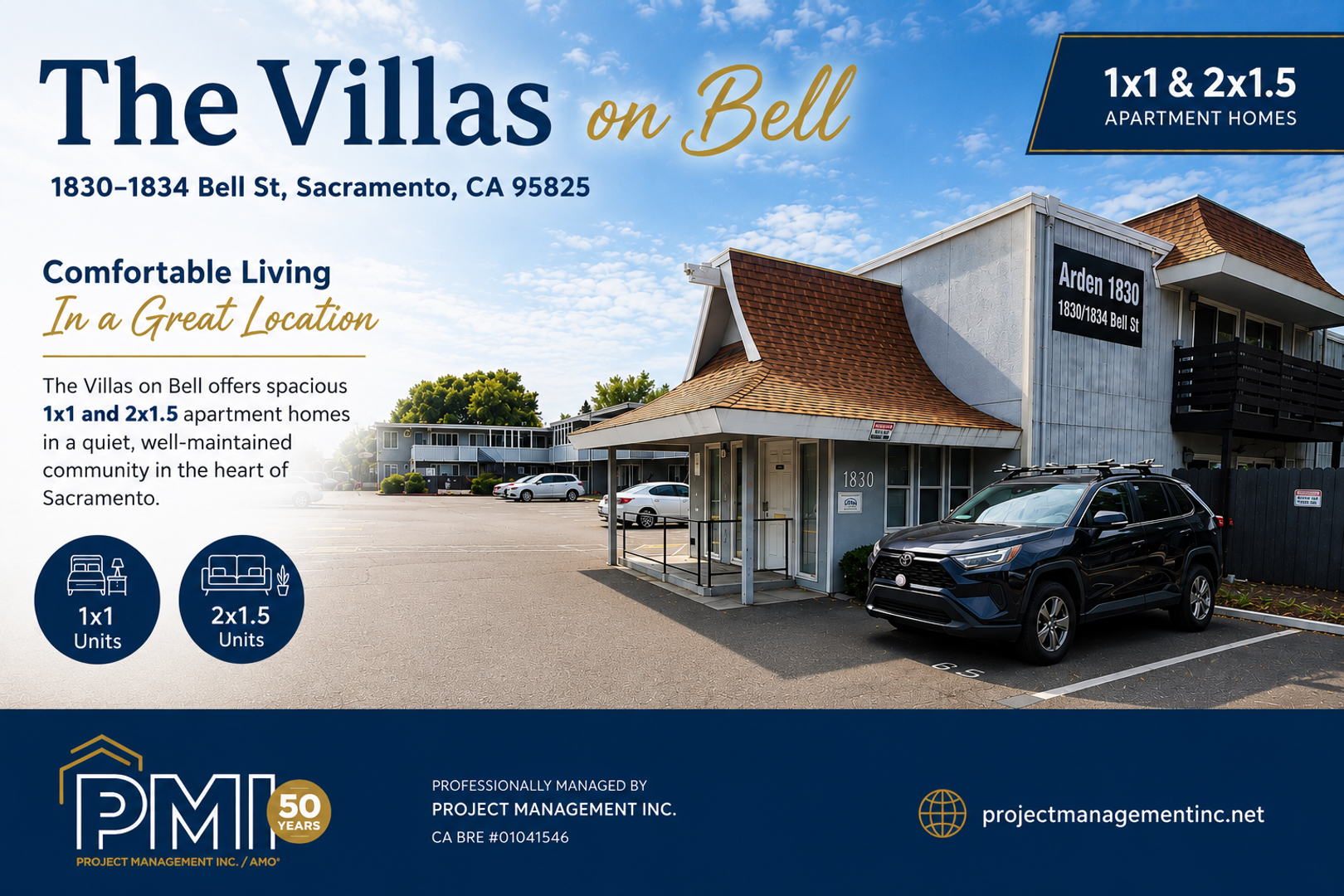Sacramento Apartment: 1830 - 1834 Bell Street