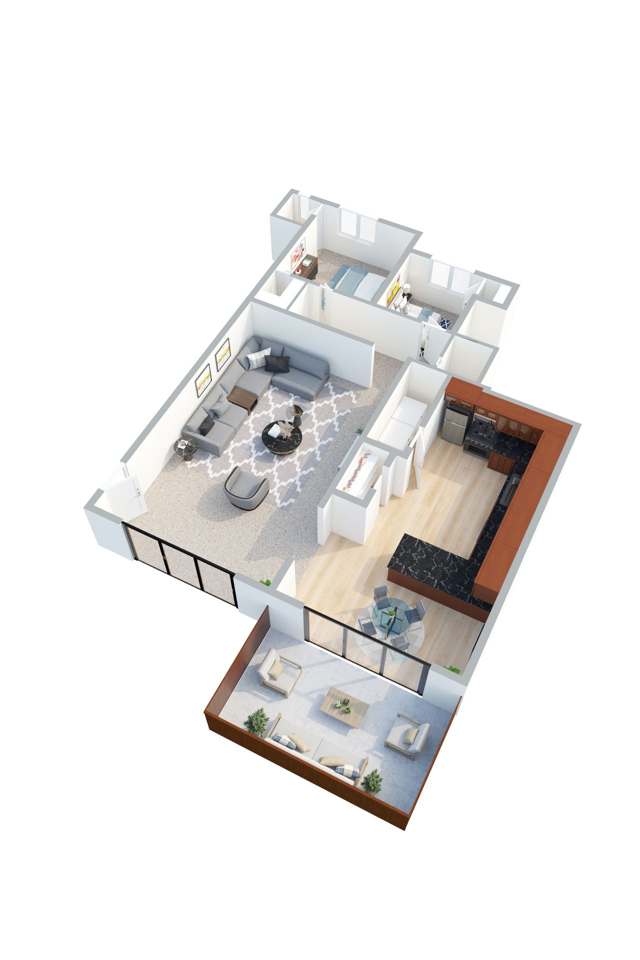 Concord Apartment: 1136 Virginia Lane