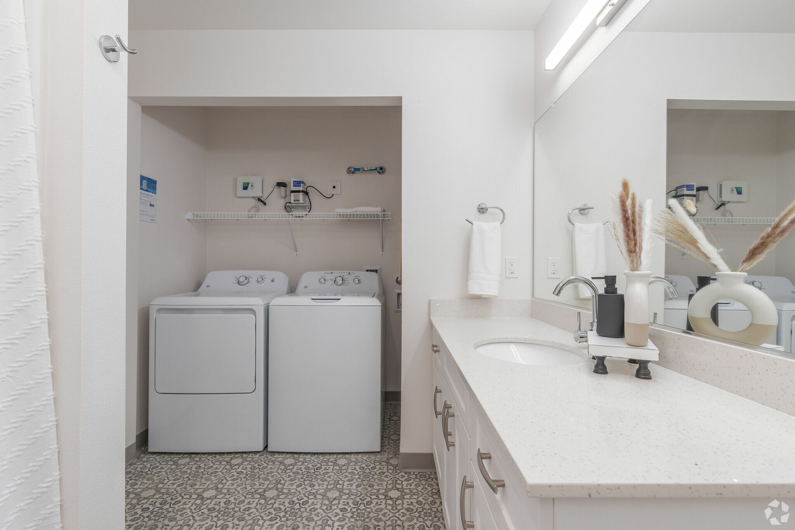Laundry room at Woodburn Villas