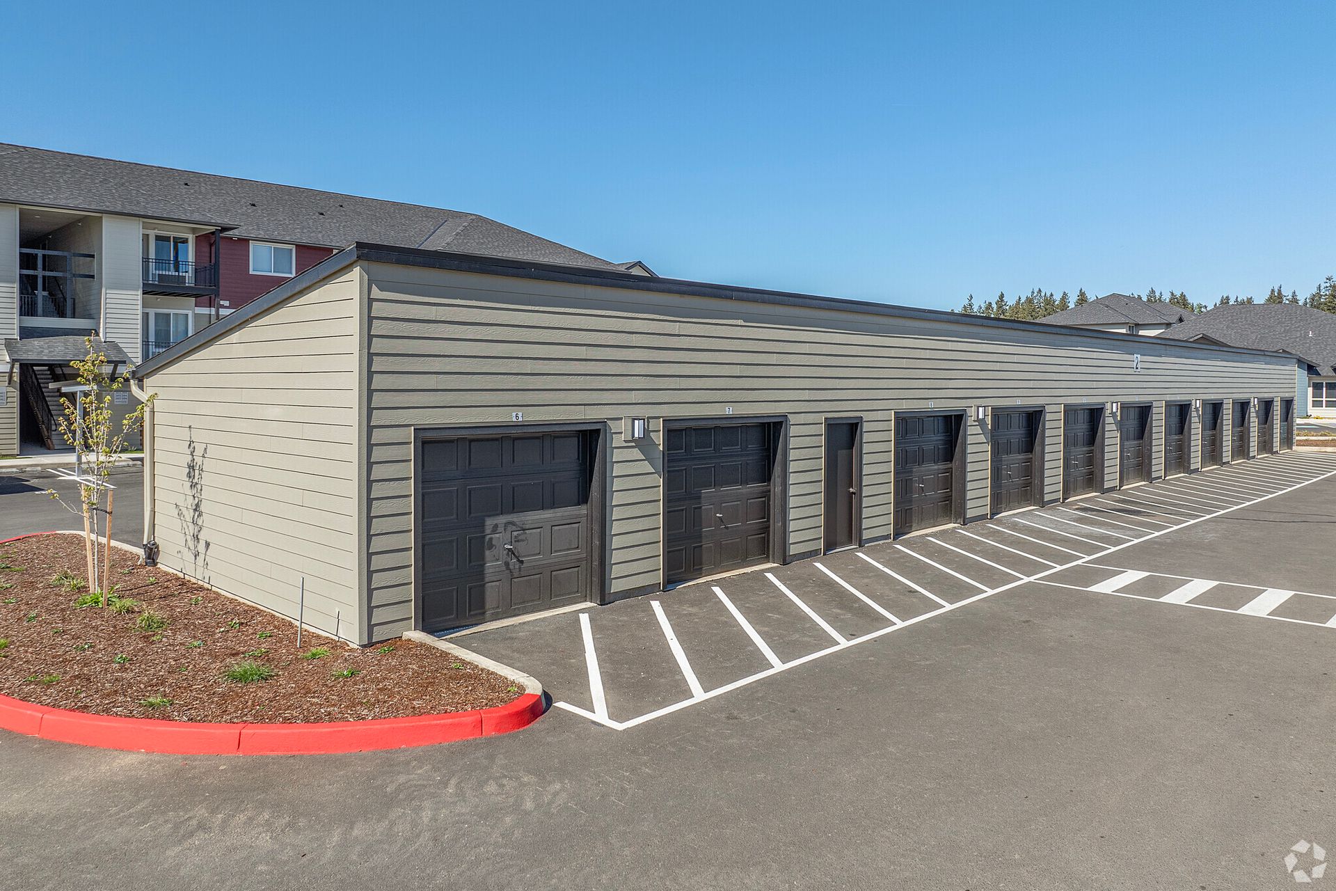 Parking at Woodburn Villas (1 of 2)