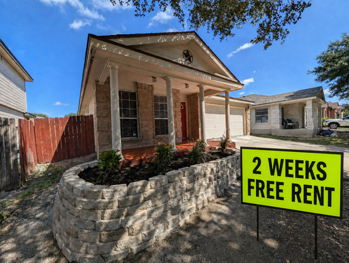2 Weeks Free Rent ** Dove Crossing 3/2/2 / No Carpet / Fridge Included / Fenced in Yard / NBISD – photo 1