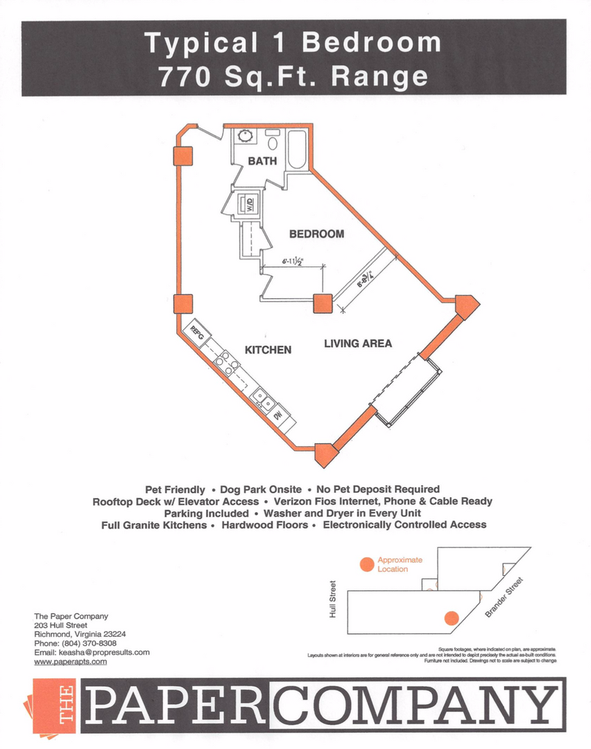 Richmond Apartment: 203 Hull Street