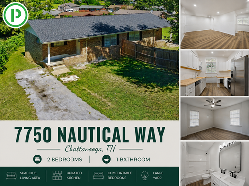 7750 Nautical Way - Recently remodeled 2 bed/1 bath duplex apartment in Chattanooga! $1,295/mo. – photo 1