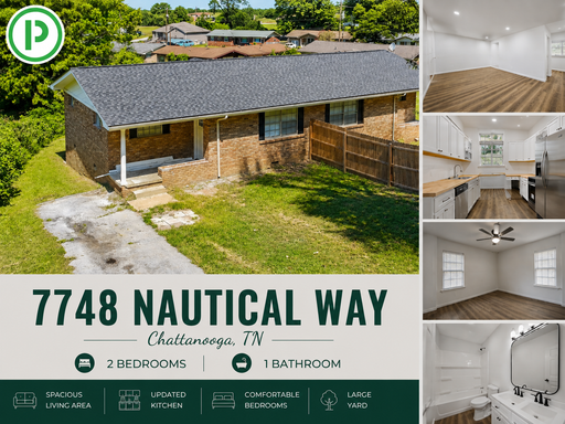 7748 Nautical Way - Remodeled 2 bed/1 bath rental unit in Chattanooga! $1,295/mo. – photo 1