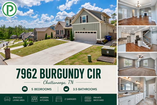 7962 Burgundy Cir. - Stunning 5 bed/3.5 bath home in East Brainerd! $3,995/mo. – photo 1