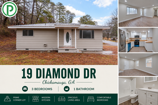 19 Diamond Dr. - Charming 3 bed/1 bath rental home in beautiful Chickamauga, GA! $1,350/mo. – photo 1