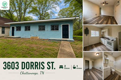 3603 Dorris St. - Cozy 2 bed/1 bath duplex unit in Chattanooga! $775/mo. * SECTION 8 ACCEPTED! * – photo 1