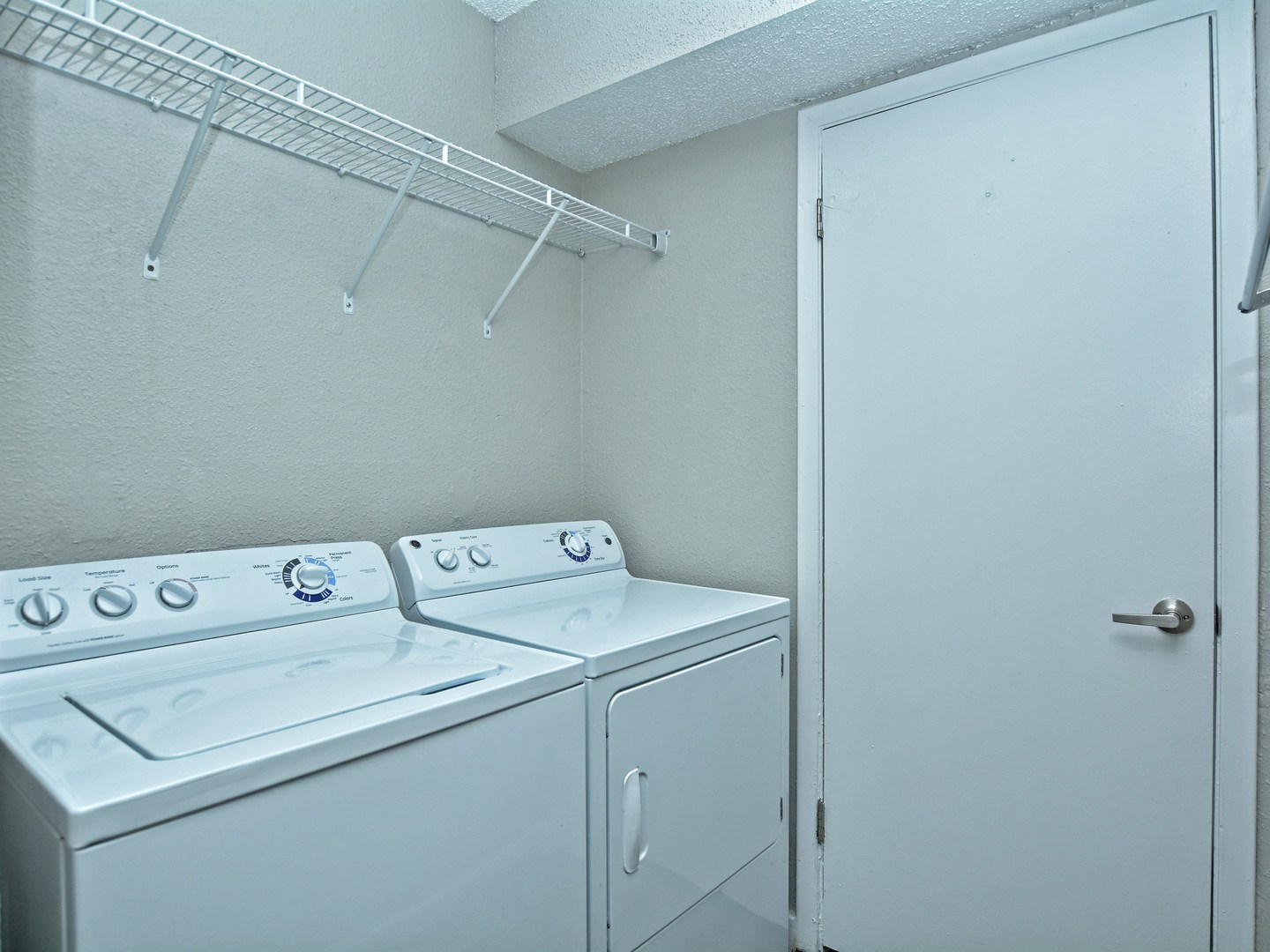 Laundry room at Terrain Apartments
