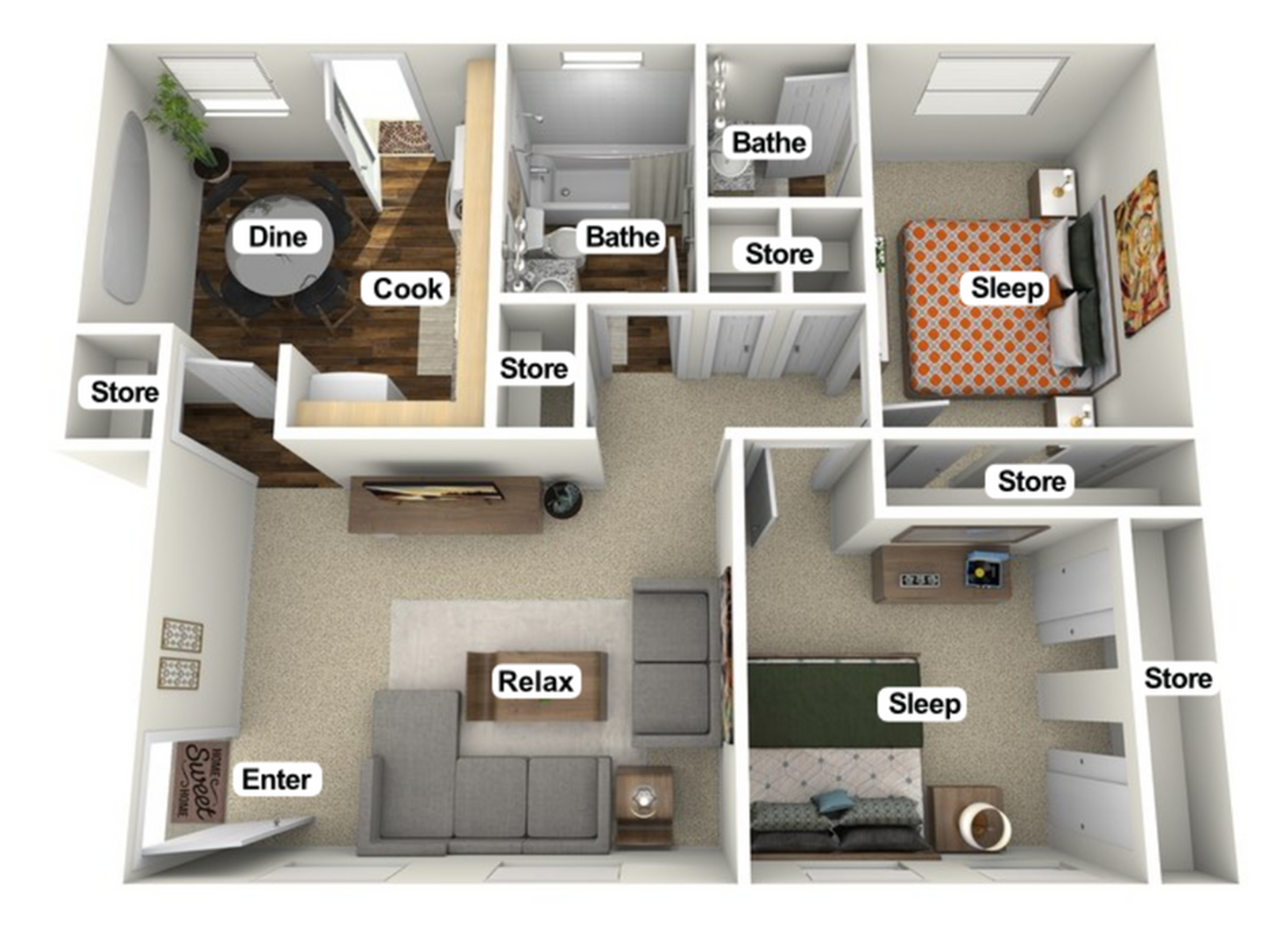 Lithonia Apartment: 2795 Evans Mill Rd