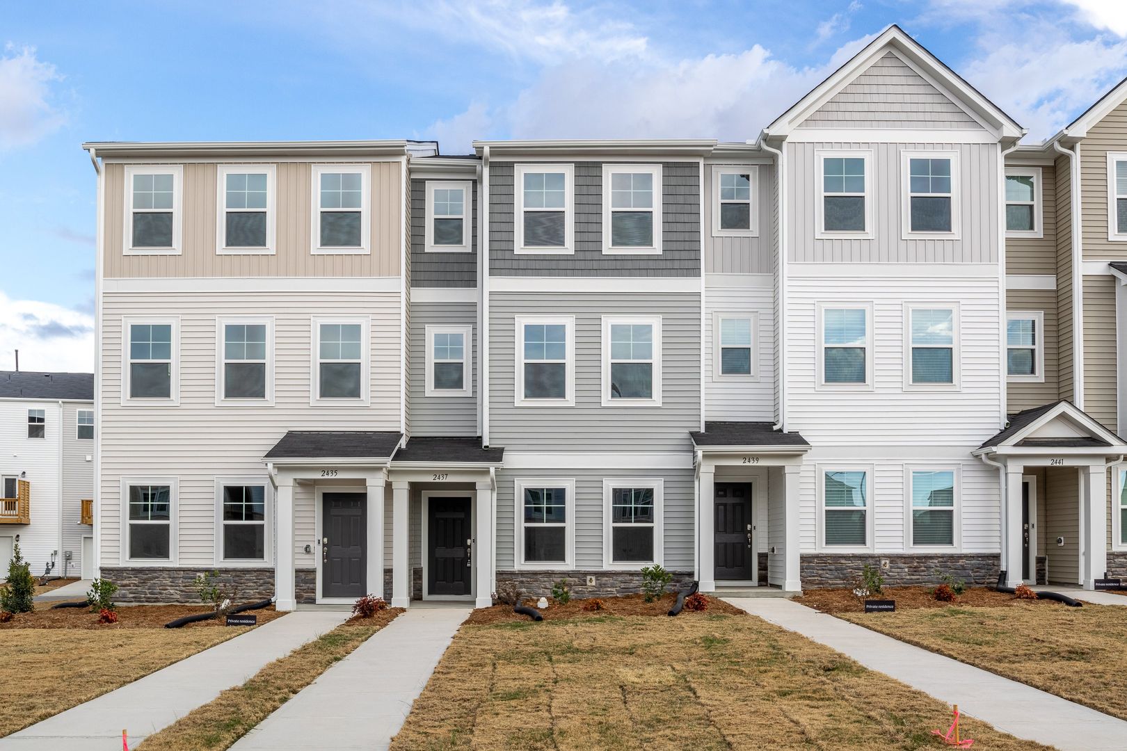 Raleigh Townhome: 2437 Kasota Ln