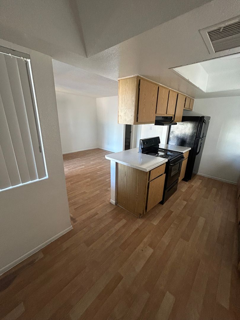 Apartment kitchen — representative home at San Marina Apartments.