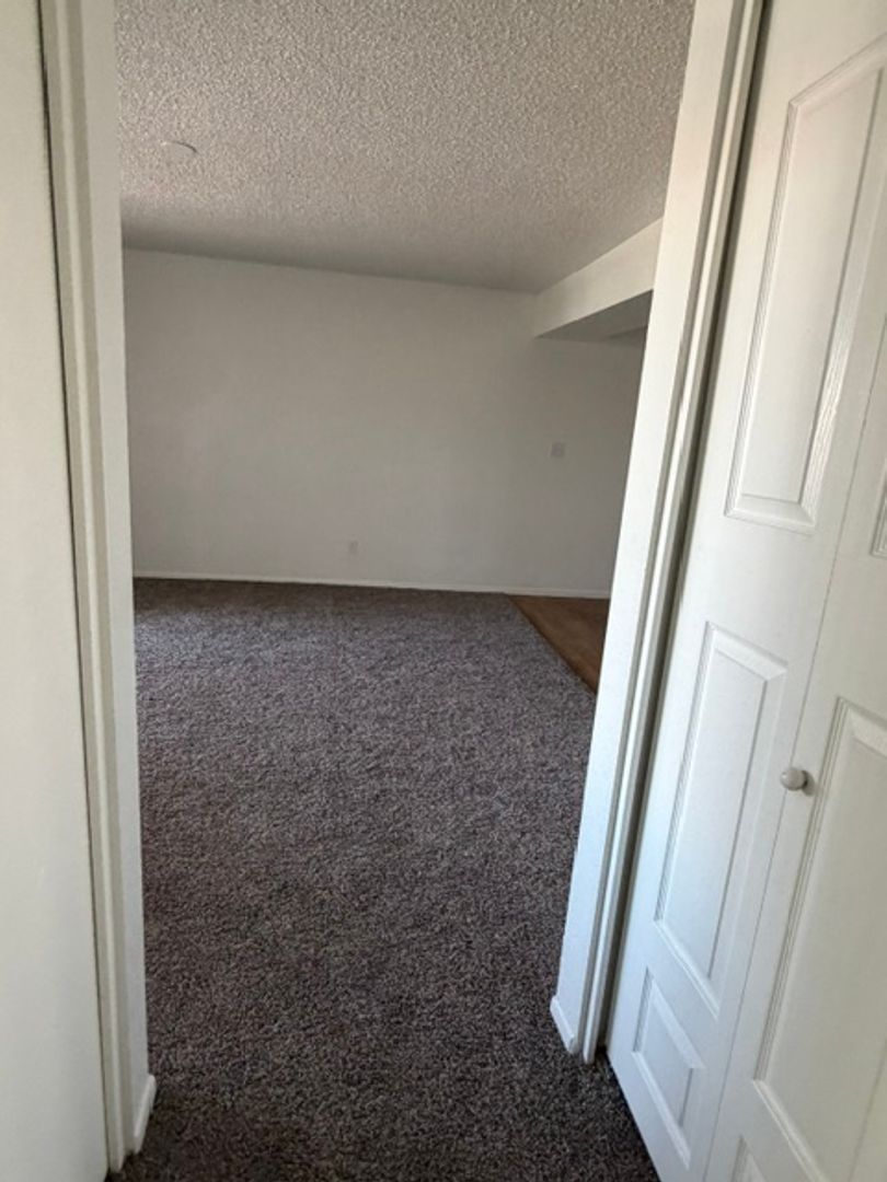 Unfurnished bedroom — representative home at San Marina Apartments.
